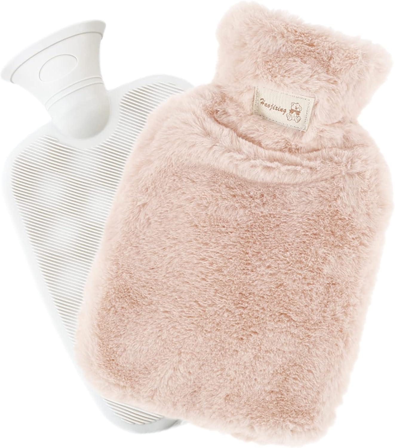 Bình nước nóng có nắp đậy -2l - Bình nước nóng có nắp đậy bằng lông mềm giúp tăng thêm độ ấm và thoải mái - Bình nước nóng có thể tháo rời và giặt được - Có nắp đậy bằng lông cừu cho trẻ em và người lớn