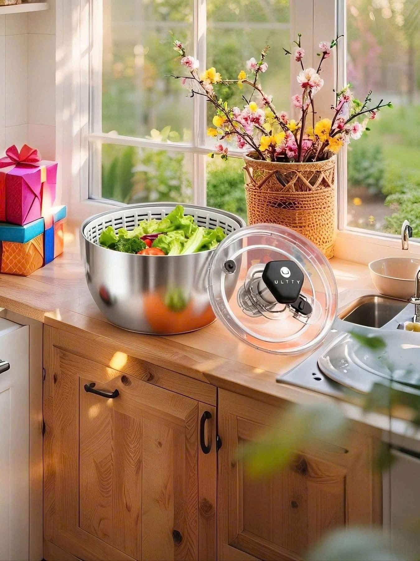 Rổ Quay Rau Cao Cấp ULTTY hàng chính hãng