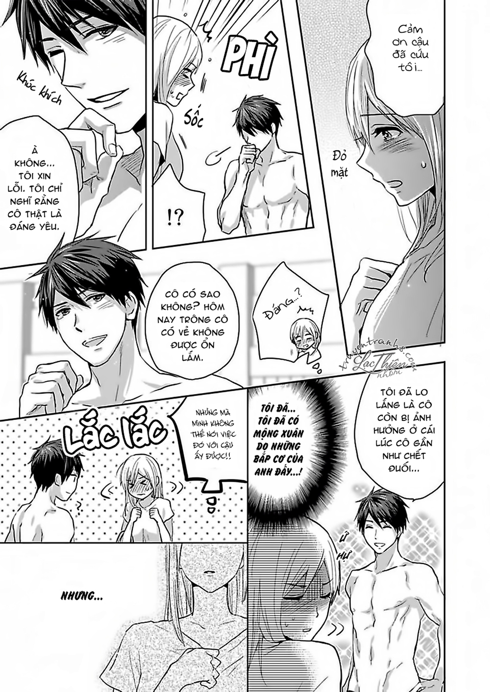 có phải cơ bắp của tôi đã kích thích em? chapter 1 16