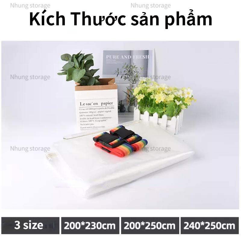 ( Loại Dày) Túi Đựng Chăn Đệm Hút Chân Không Cỡ Lớn Tiện Dụng Dài 2.5m