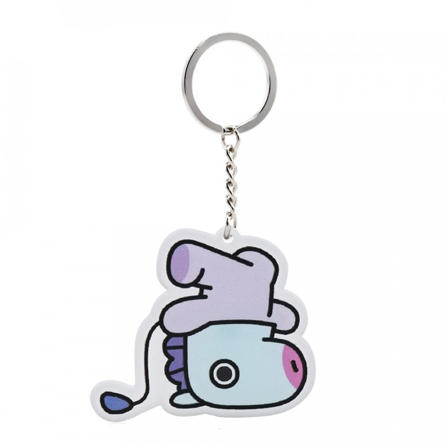 Móc khóa BTS MANG BT21 nhựa mica