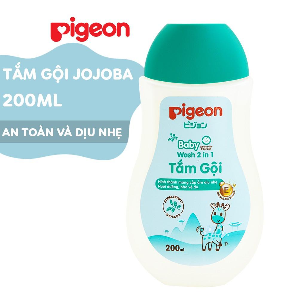 Hình ảnh Tắm gội dịu nhẹ Pigeon Hương Jojoba 200ml/700ml