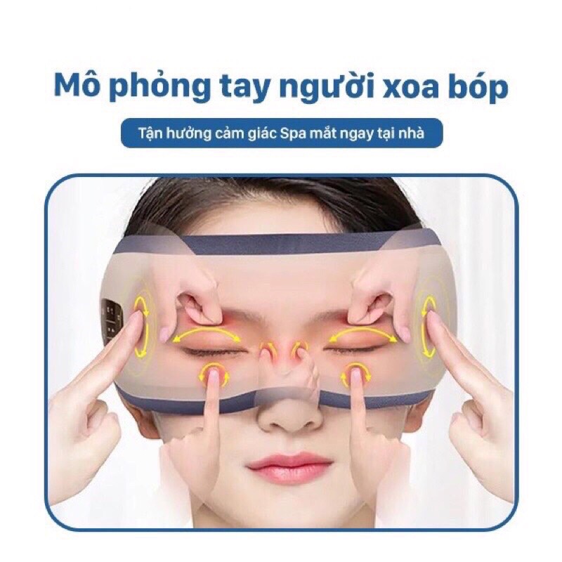 Máy Massage Mắt Thông Minh Rulax EYE CARE Phiên Bản Nâng Cấp 2023