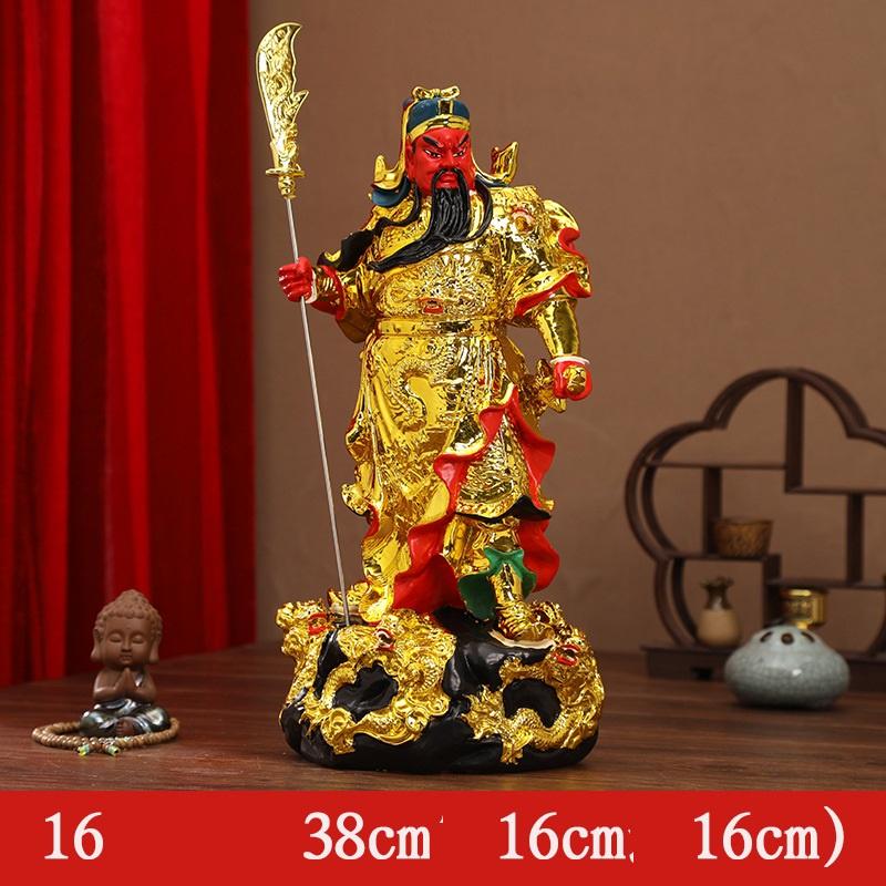 Tượng Phật Quan Công Wu Caishen Quan Erye cửa hàng thờ cúng tại nhà Quan Công tượng thần may mắn