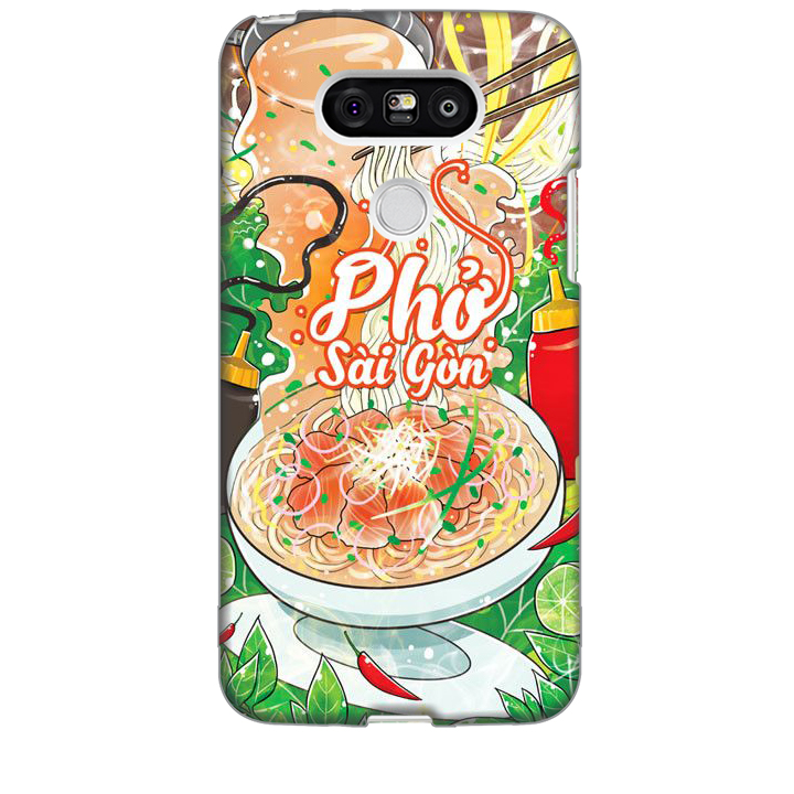Ốp lưng dành cho điện thoại LG G5 Hình Phở Sài Gòn - Hàng chính hãng
