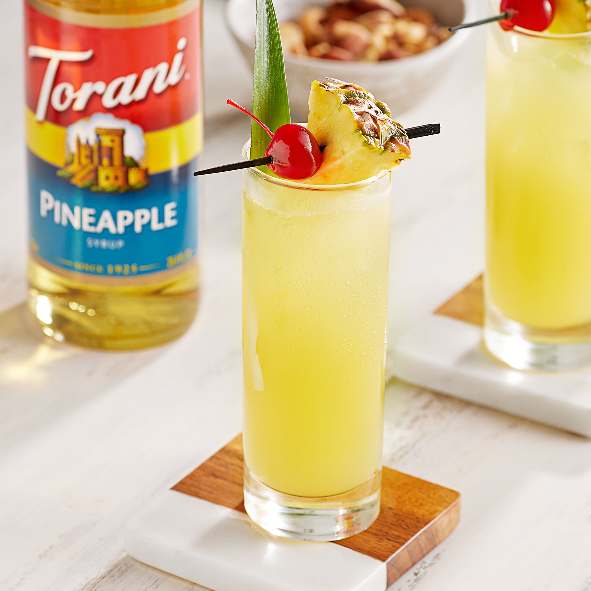 Siro Pha Chế Vị Dứa Torani Classic Pineapple Syrup 750ml Mỹ