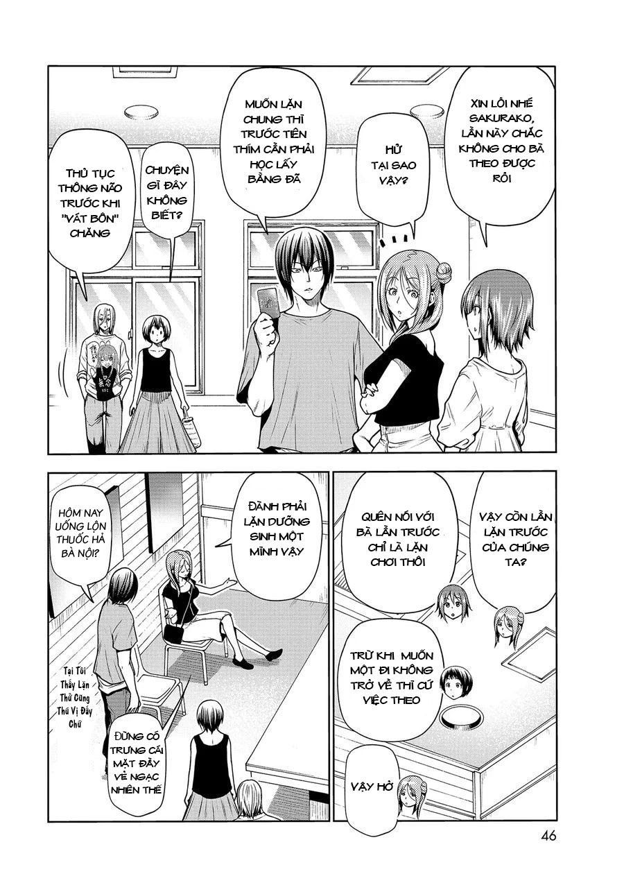 cô gái thích lặn - grand blue chapter 68 8