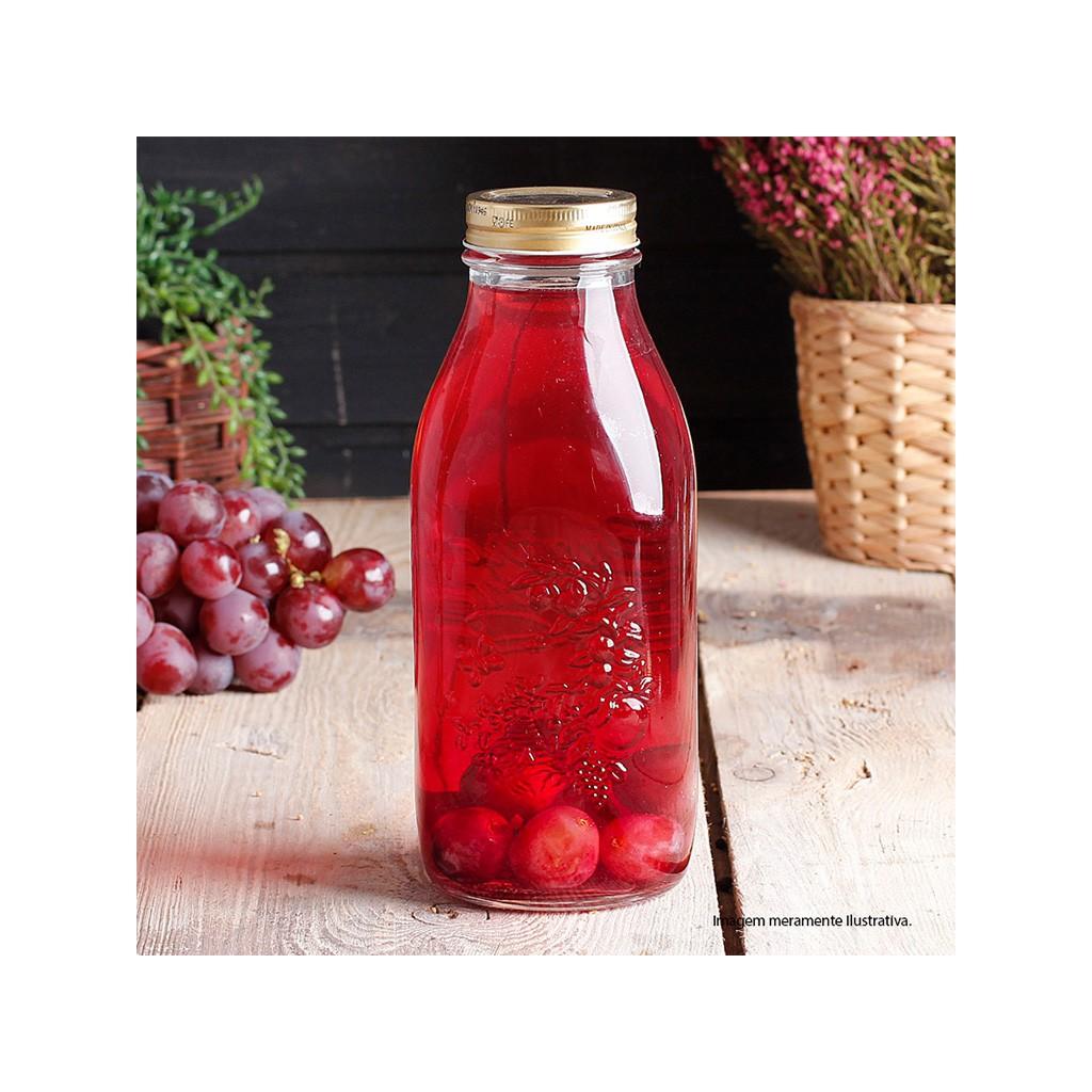 Chai thủy tinh đựng sữa hạt, nước ép - Quattro 1000ml - Hàng nhập khẩu