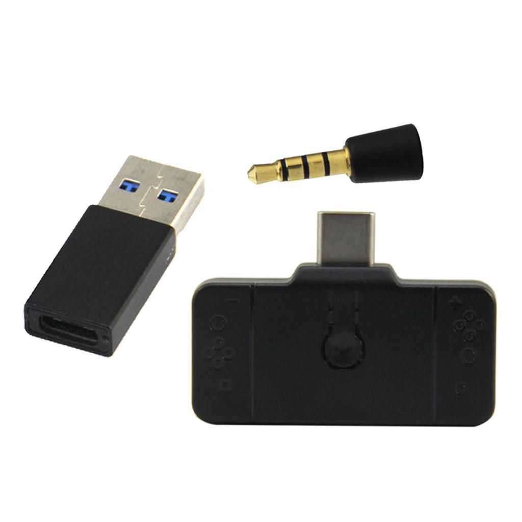 5.0 Audio USB Transmitter Stereo Dongle Adapter for Switch PS4PC