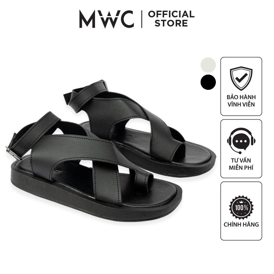 Giày MWC 2928 - Giày Sandal Đế Cao Quai Chéo Quấn Cổ Chân Cá Tính