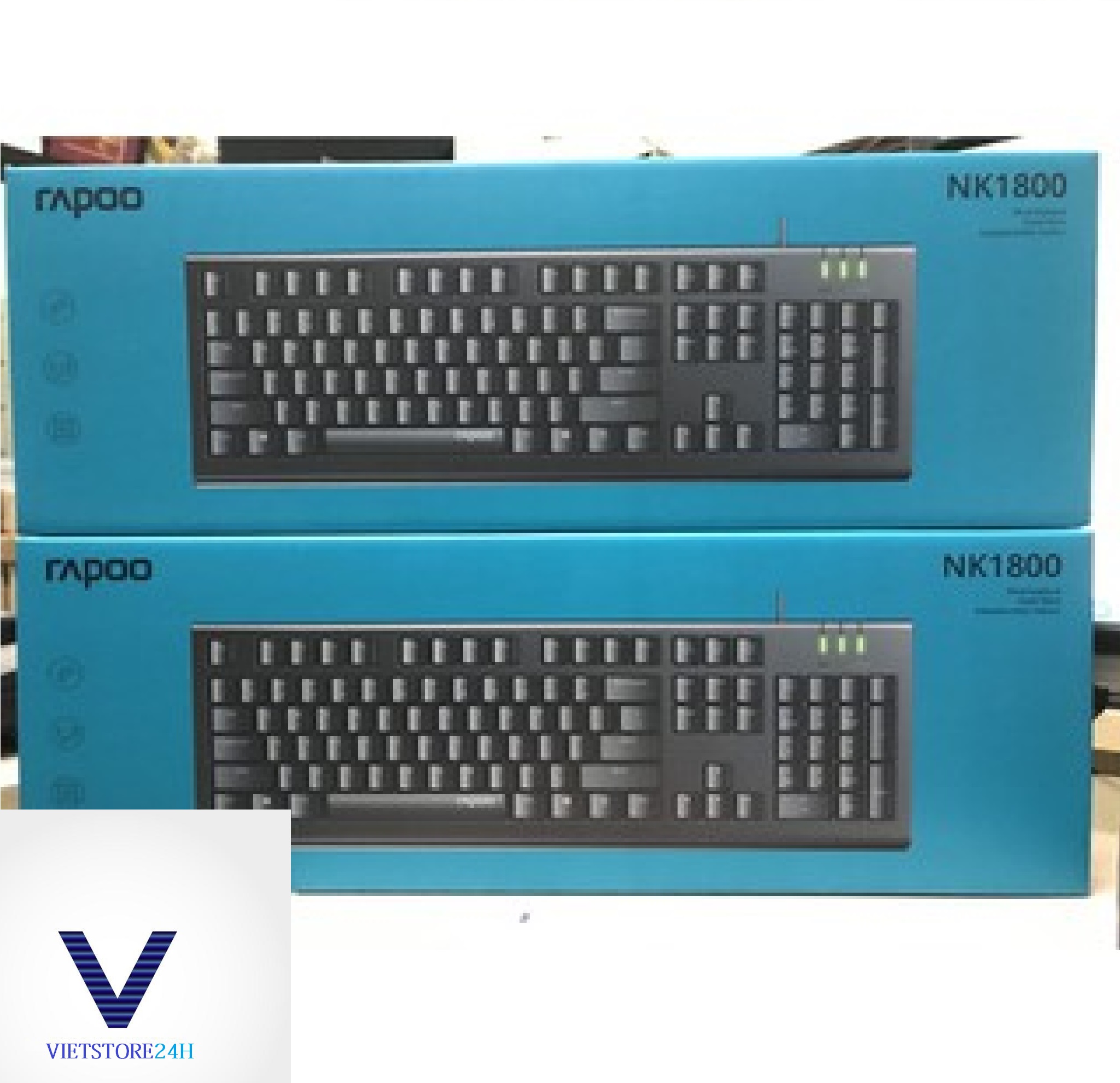 Bàn phím KEYBOARD game usb RAPOO NK1800 - Hàng chính hãng