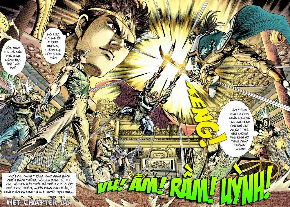thiên tử truyền kỳ 5 - như lai thần chưởng chapter 36 36