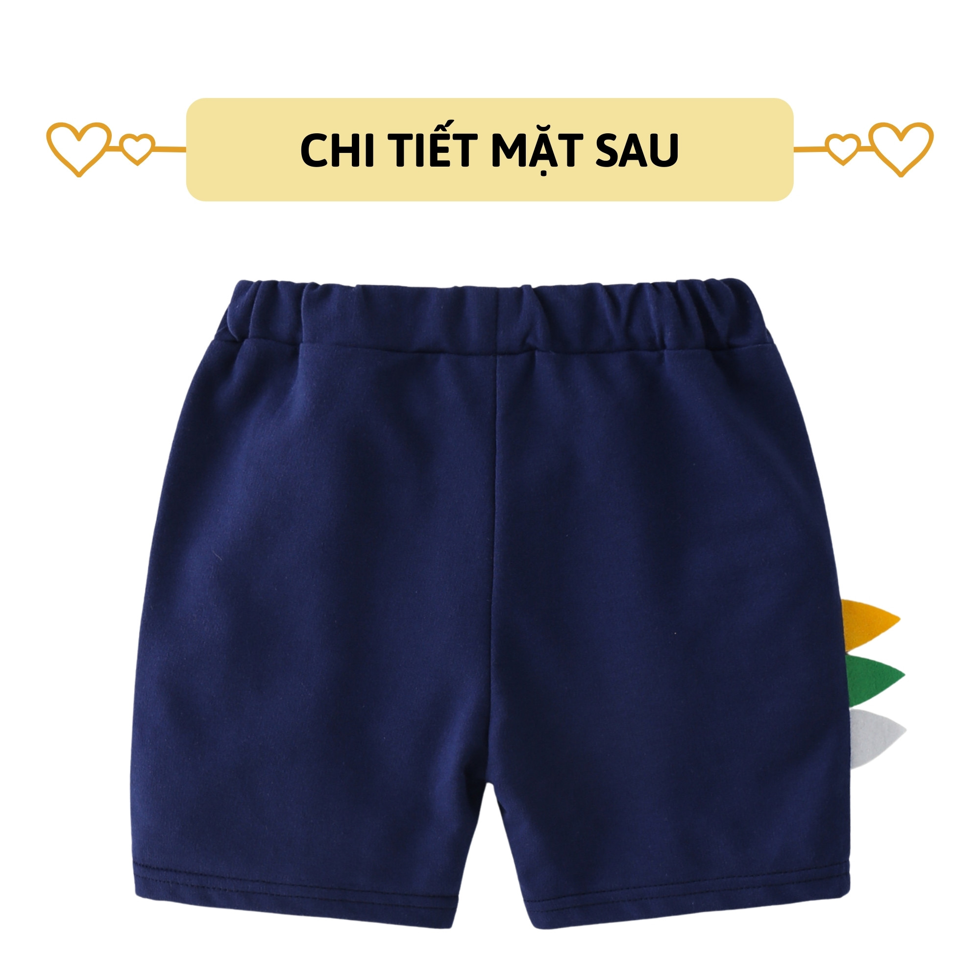 Quần short bé trai 27Kids Quần đùi khủng long nam 100% Cotton cho trẻ từ 2-8 tuổi BSPS9