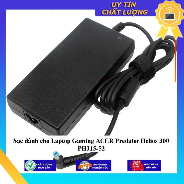 Sạc dùng cho Laptop Gaming ACER Predator Helios 300 PH315-52 - Hàng Nhập Khẩu New Seal