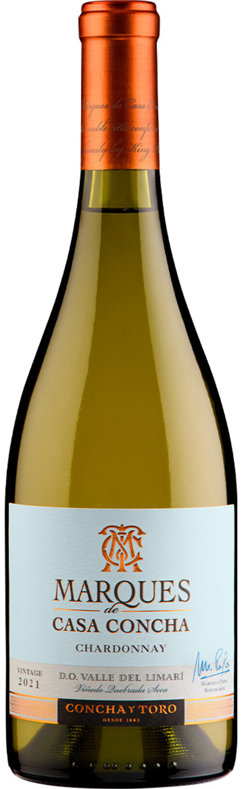 Rượu vang trắng Chile Marques de Casa Concha Chardonnay