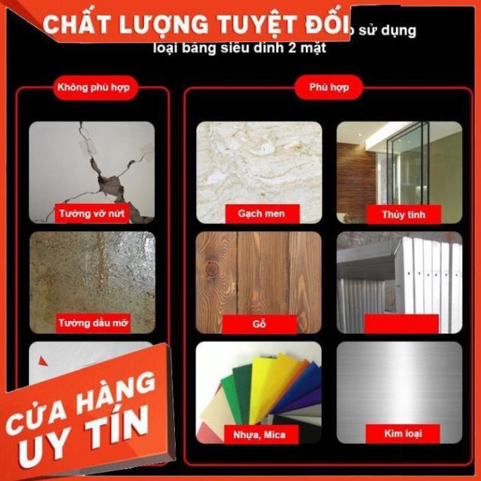 BĂNG DÍNH ĐA NĂNG 2 MẶT TRONG SUỐT SIÊU CHẮC