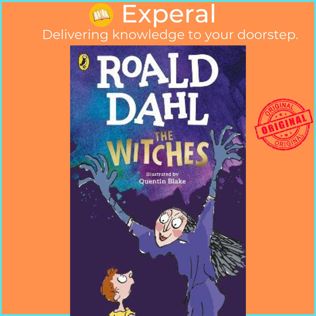 Hình ảnh Sách - The Witches by Roald Dahl (UK edition, paperback)