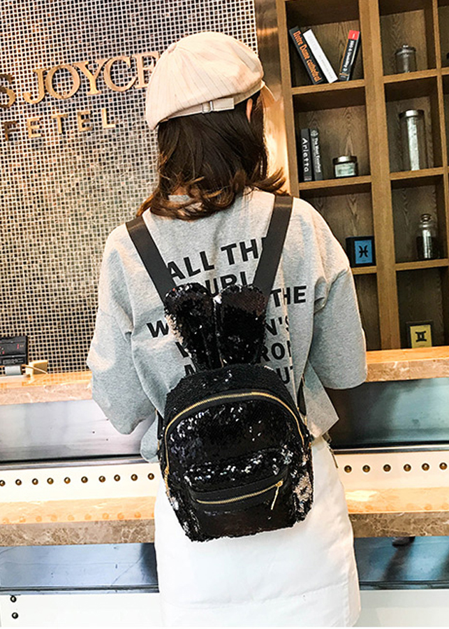 Balo thỏ sequin lấp lánh BERI