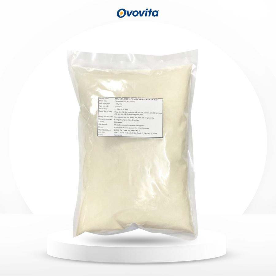 Chất Ổn Định OVOVITA Carrageenan E407 Làm Mịn Cấu Trúc Túi 1kg