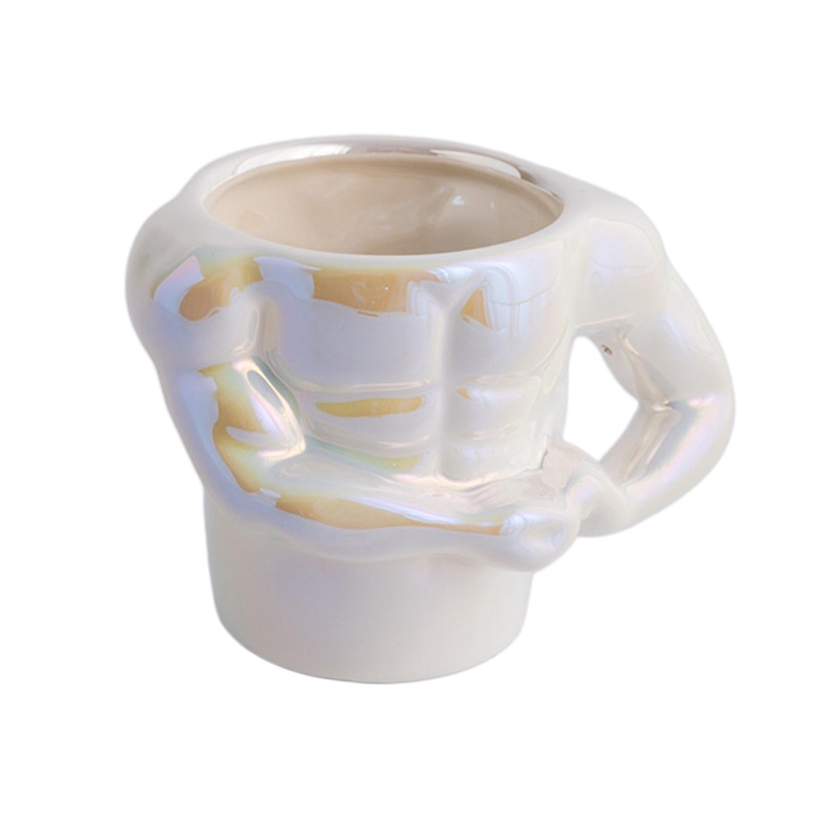 Ceramic Coffee Mug with Handle Milk Tea Cup for Office Party Wedding Housewarming Gift
