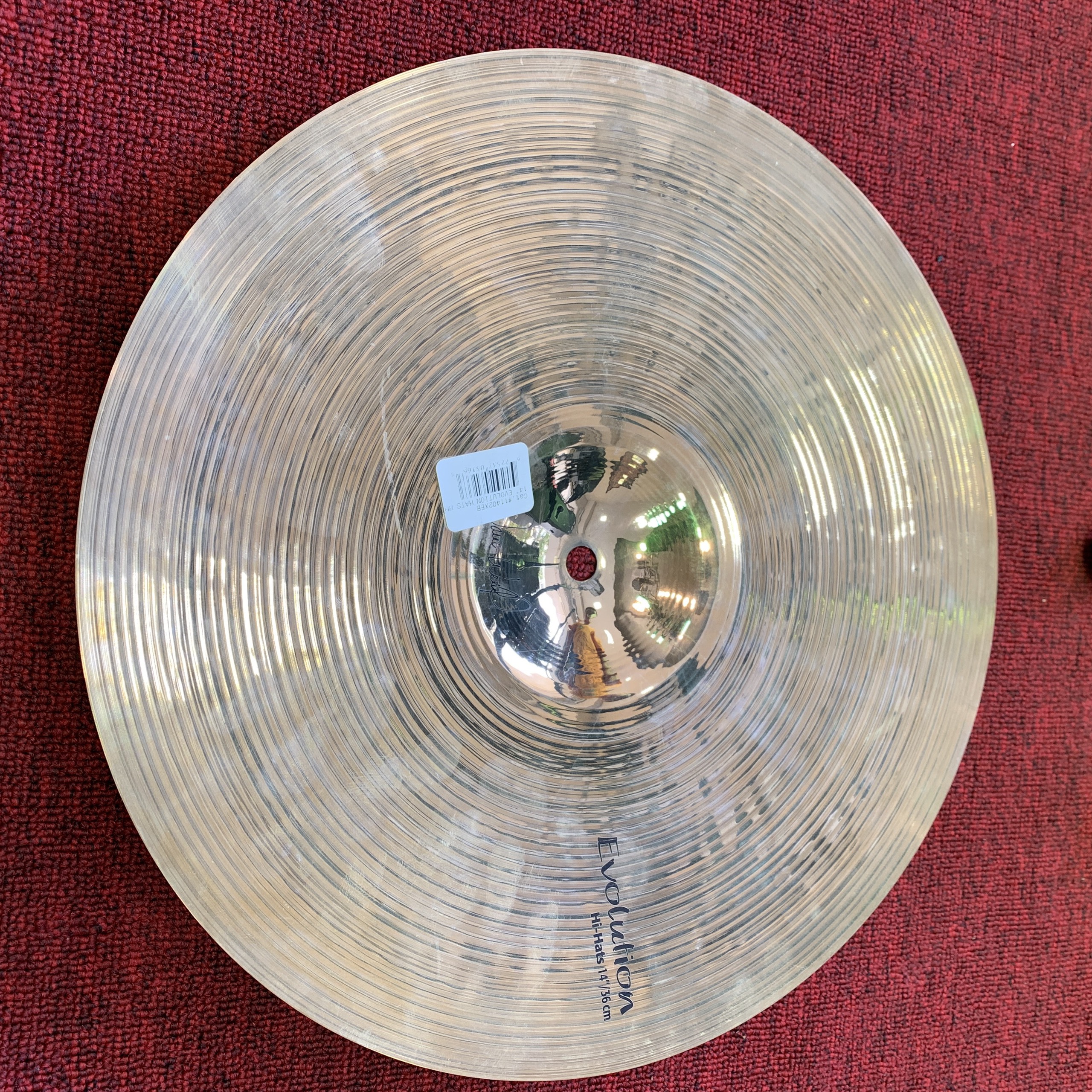 Hihat 14” HHX evolution Sabian 11402XEB Sabian - Hàng chính hãng