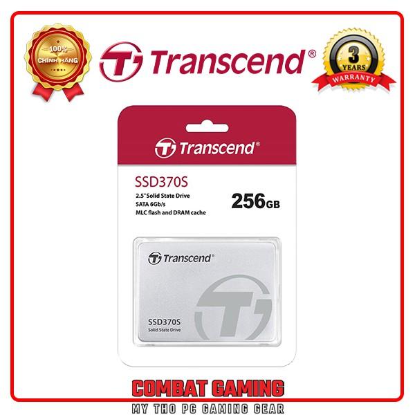 Ổ Cứng SSD TRANSCEND 370S 256GB 2.5&quot; SATA3 Chip MLC Chuyên Server - Hàng Chính Hãng