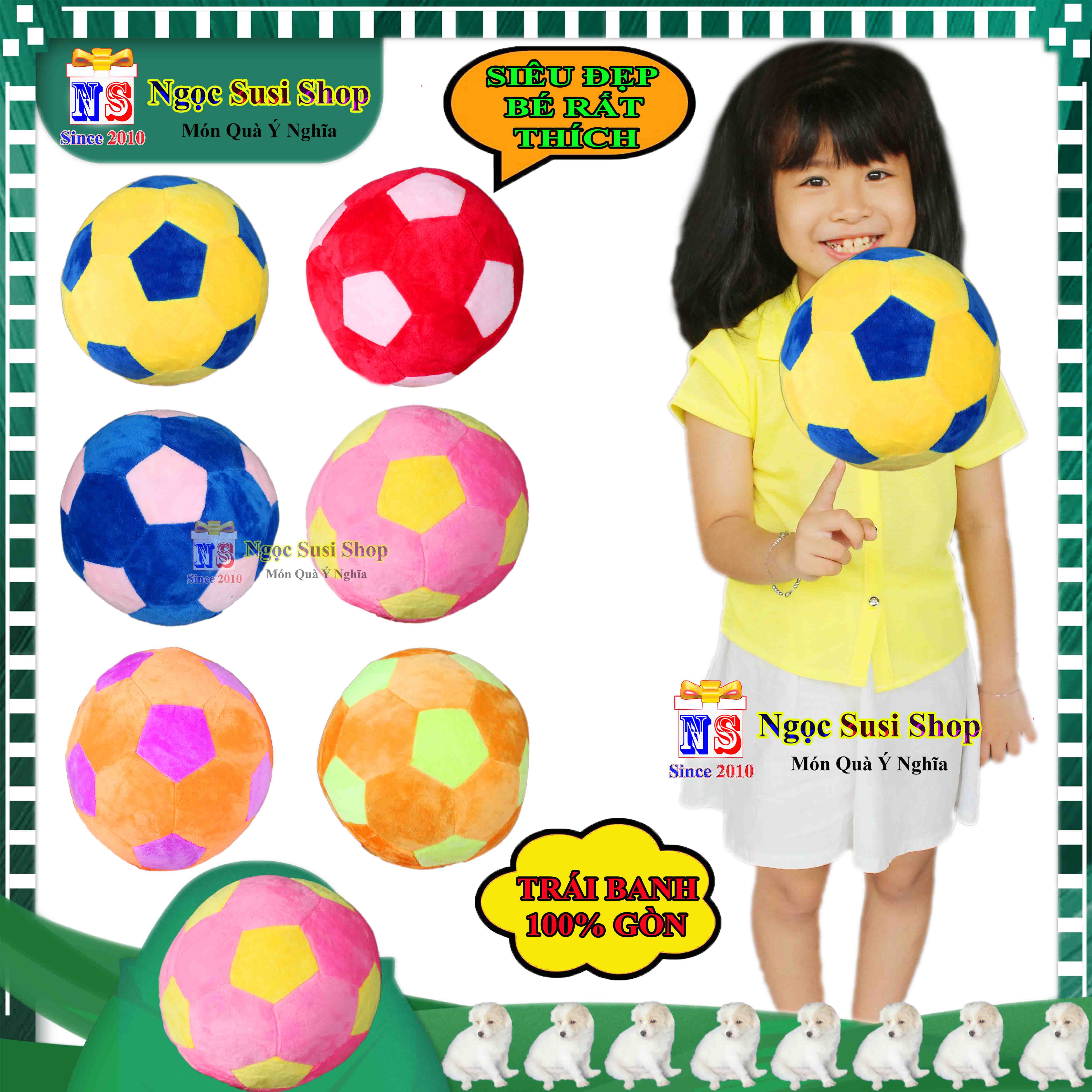 THÚ NHỒI BÔNG TRÁI BANH CHO BÉ CẦM CHƠI SIÊU MỀM MỊN RẤT ĐẸP - GỐI ÔM HÌNH TRÁI BANH