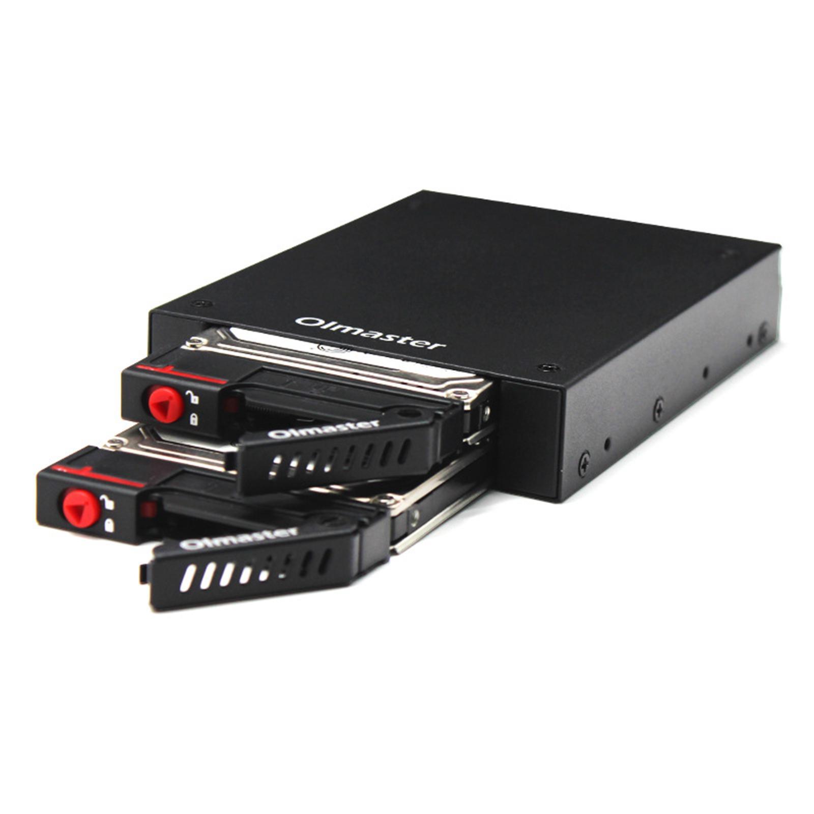 HDD Mobile Rack Enclosure 2 Bays for 3.5" Bay 6Gbps