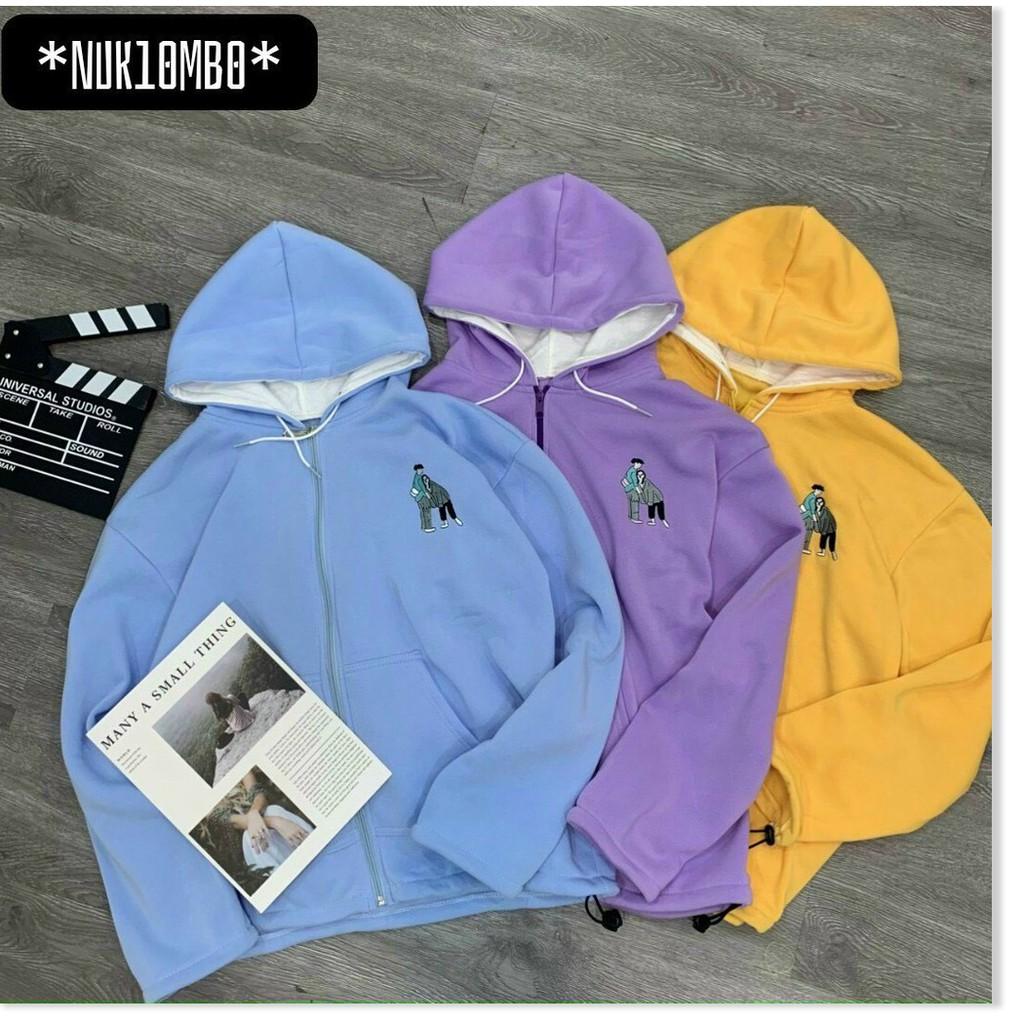 ÁO KHOÁC NỈ HOODIES NAM NỮ CỰC XINH THỜI TRANG LANO STORE