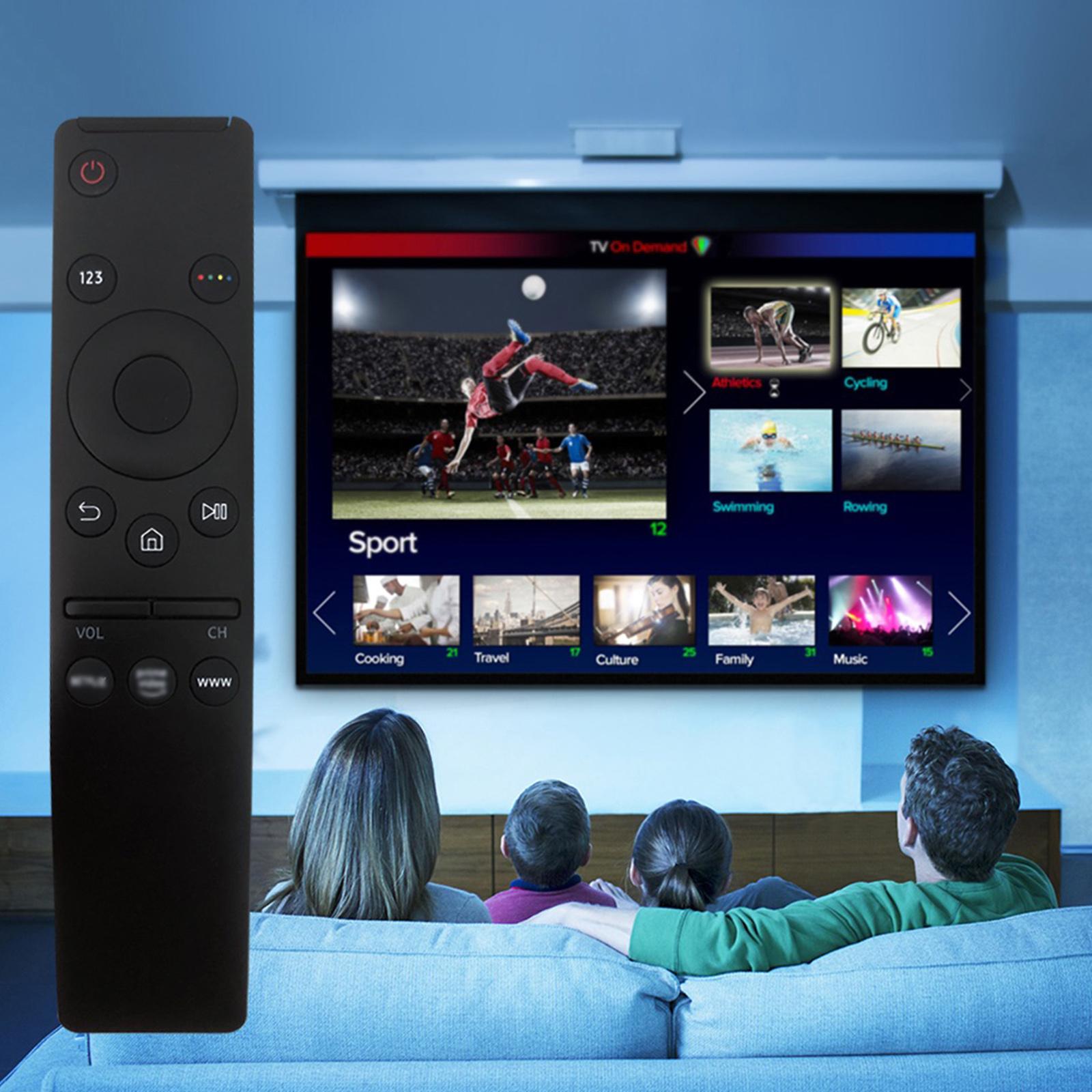 Điều khiển từ xa tương thích với Samsung TV BN59-01259B / D QN65Q9FAMFXZA UE55NU7405 UN65RU7100 UN75RU7100