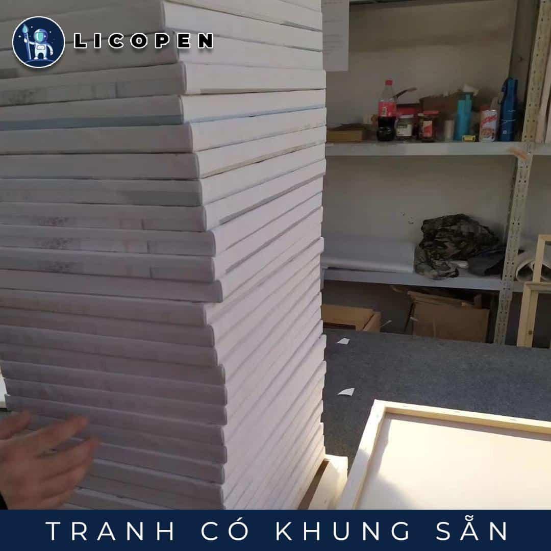 Tranh Tô Màu Theo Số Licopen - Tranh Niên Niên Cửu Dư - MS344