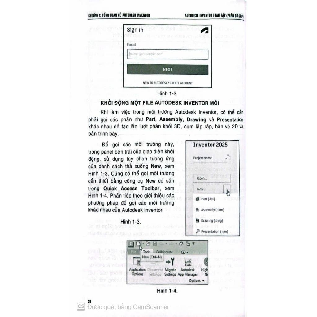 Sách Autodest inventor toàn tập ( phần sơ cấp)