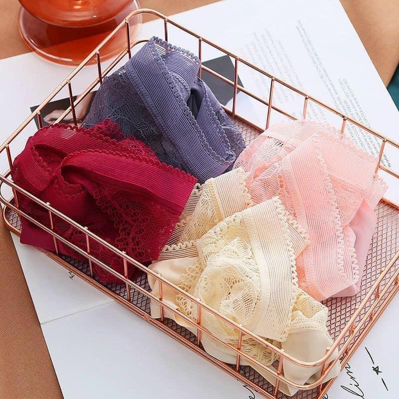 Sét 5 quần lót lụa đúc mềm mát nhẹ cao cấp