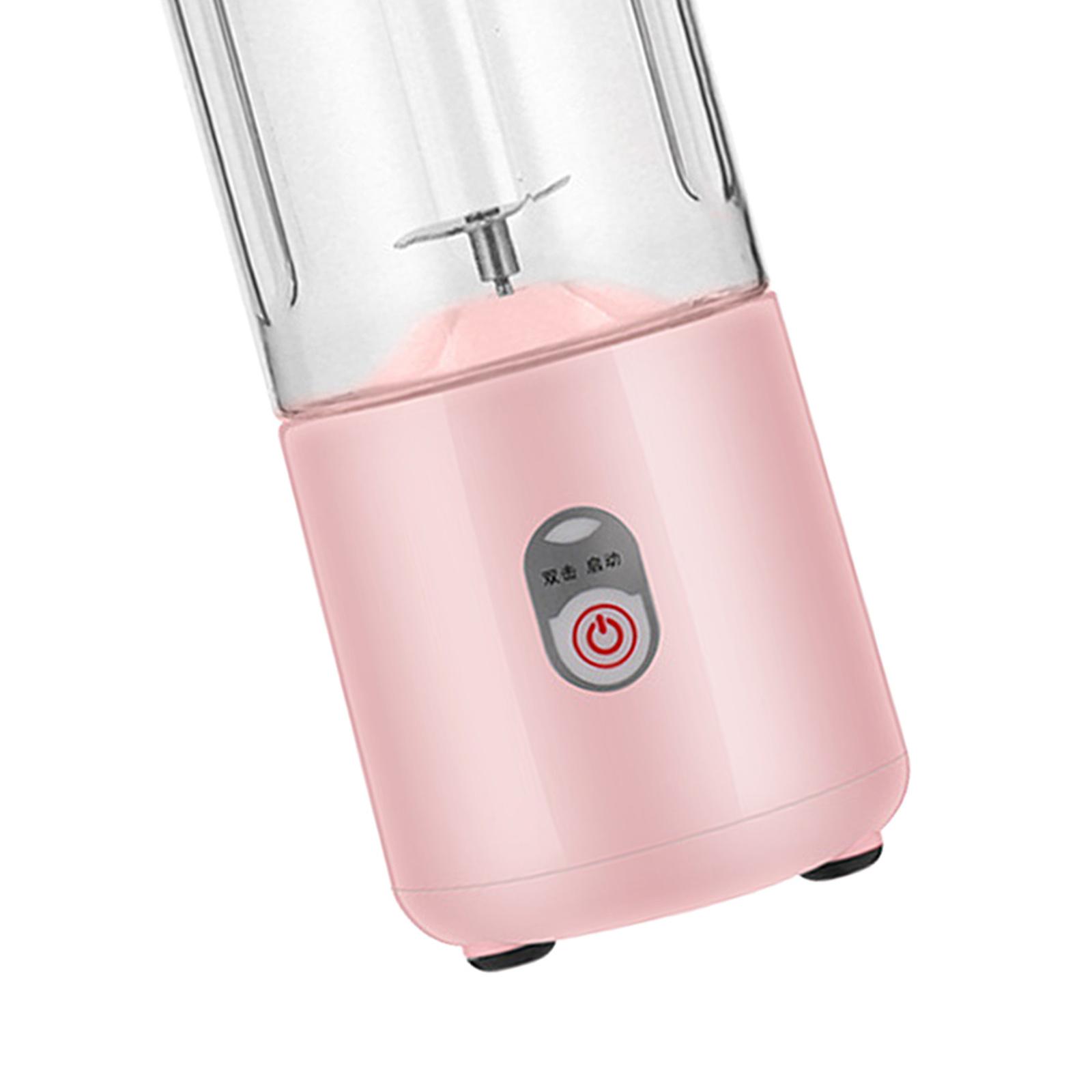Portable Blender USB Juicer Cup Fruit Mixing Rechargeable for Travel