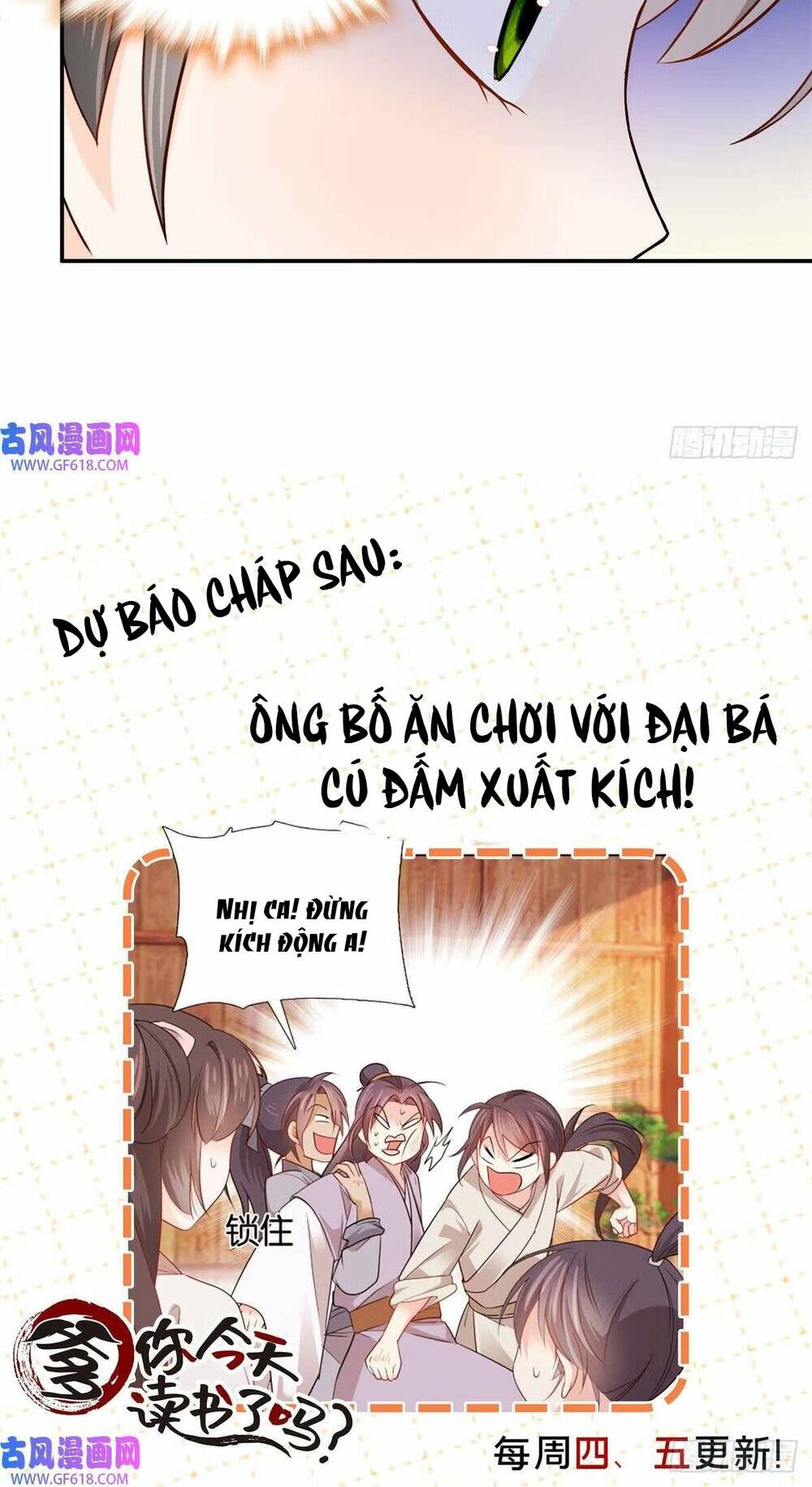 phụ thân hôm nay người đọc sách chưa? chapter 21 26