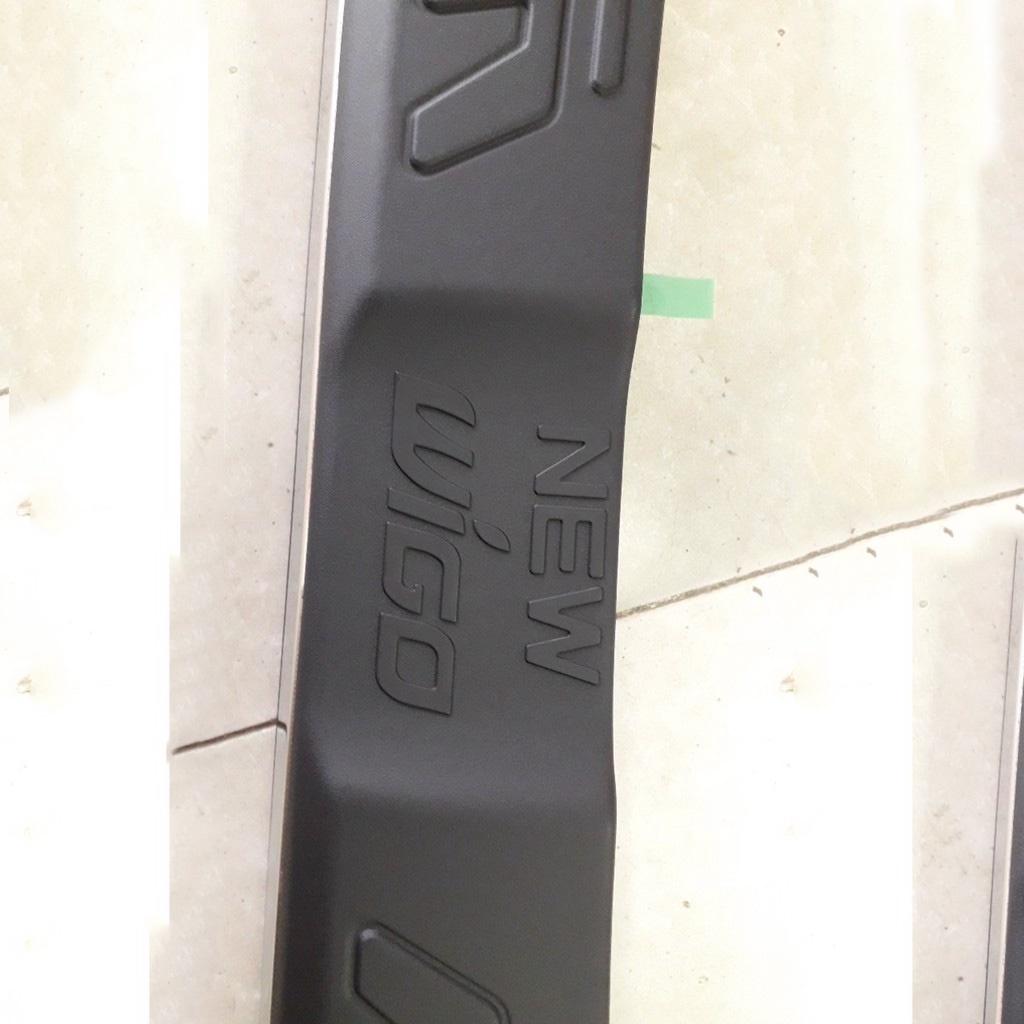 Ốp chống trầy cốp cho xe Toyota Wigo 2018-2023 chất liệu NHỰA 3D cao cấp - SUPER CAR