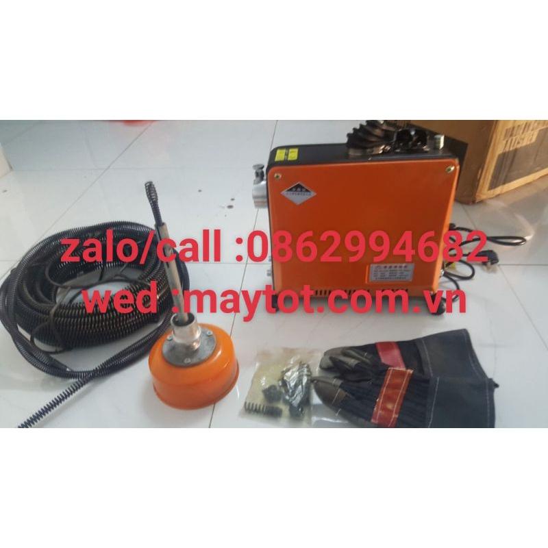 Máy thông cống GQ 150B công suất 1800w dùng cho dây phi 16 và dây phi 8