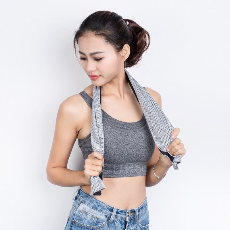 Khăn Lạnh Thể Thao Tâp Gym Siêu Mát, Thấm Hút Mồ Hôi Chống Nóng Đa Năng