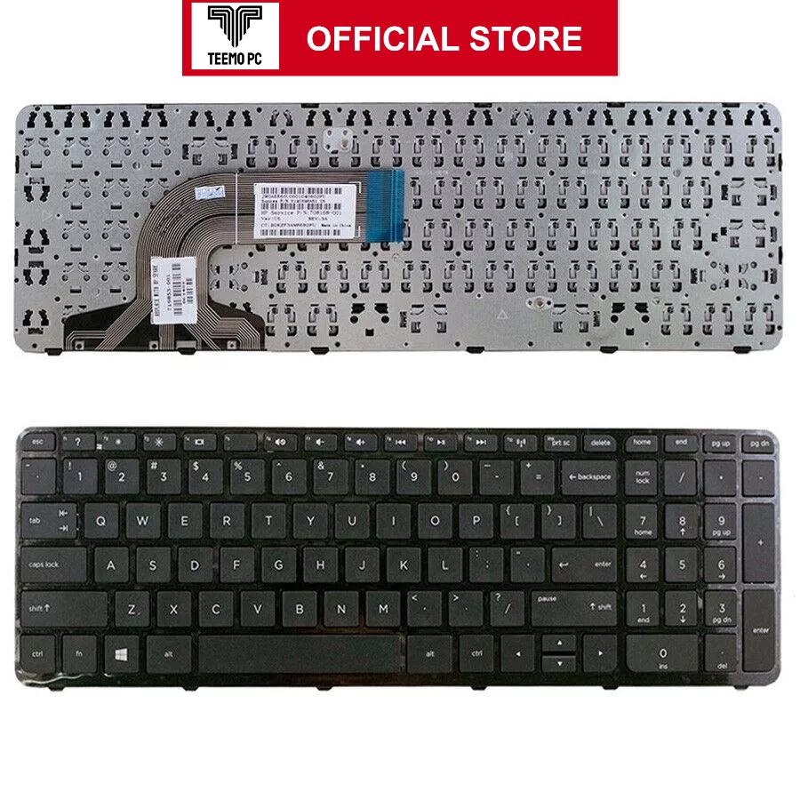 Bàn Phím Tương Thích Cho Laptop Hp Pavilion 15-F 15-E 15-N 15T-E 15Z-E Có Khung - Hàng Nhập Khẩu New Seal TEEMO PC KEY1310