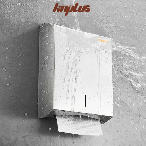 Hộp đựng giấy lau tay treo tường inox304 cao cấp, sang trọng