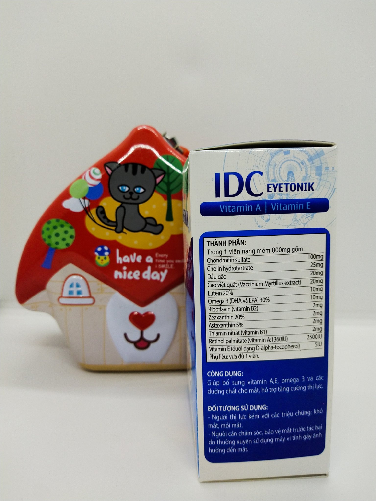 Viên Uống Dầu IDC Cá Bổ Não, Sáng Mắt, Tăng Miễn Dịch Omega 3 hỗ trợ tăng cường miễn dịch, bổ xương khớp, mắt và thần kinh nuôi dưỡng làn da căng mịn, ẩm mượt