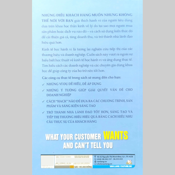 What Your Customer Wants And Can't Tell You - Những Điều Khách Hàng Muốn Nhưng Không Thể Nói Với Bạn