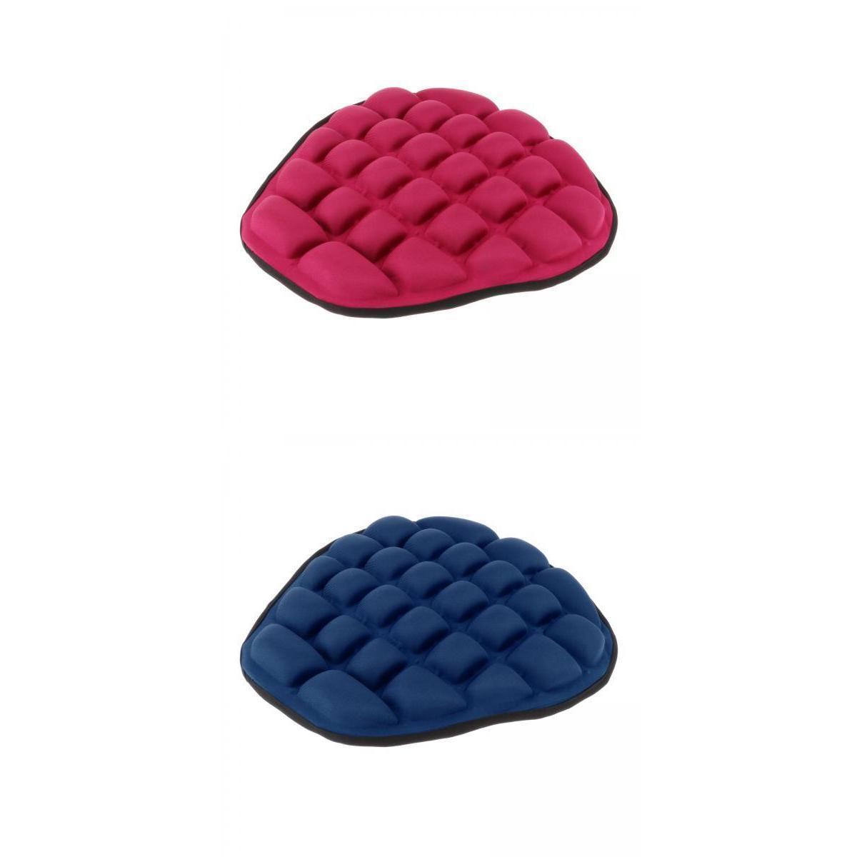 2x Motorcycle Seat Cushion Ride Seat Pad Bike Seat Cover Pad Fit for Touring Bikes