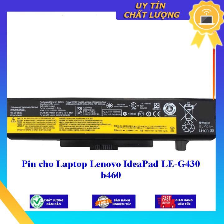 Pin cho Laptop Lenovo IdeaPad LE-G430 b460 - Hàng Nhập Khẩu MIBAT228