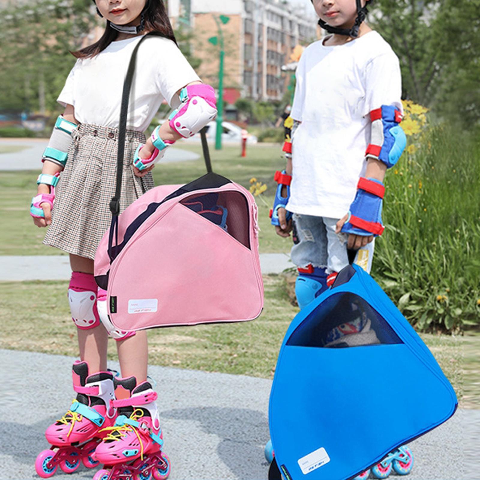 Roller  Portable Skating Shoes Bag Breathable Ice Skate Carrier Bag