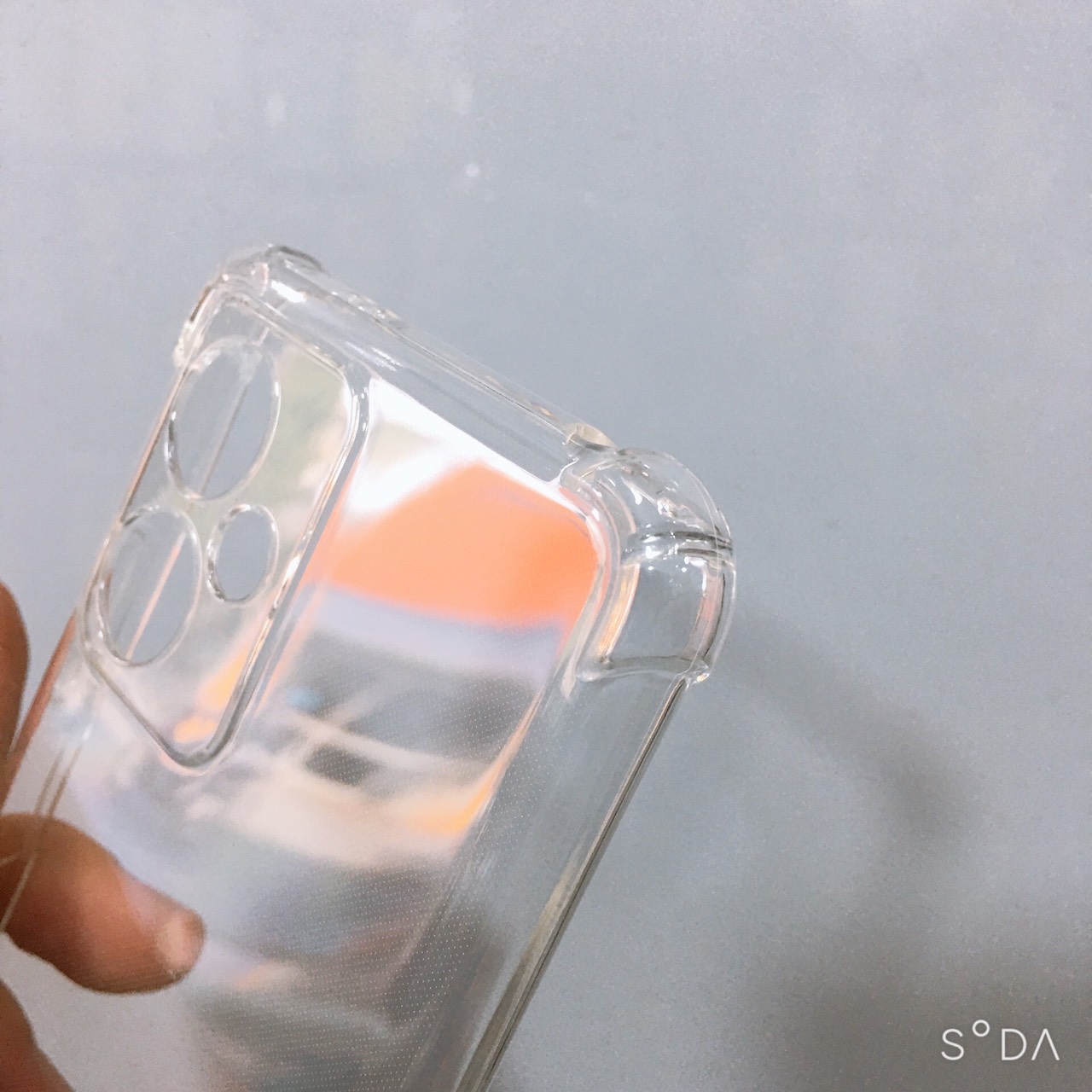Ốp lưng cho Xiaomi Redmi Note 12 5g dẻo trong TPU chống sốc 4 góc có túi khí