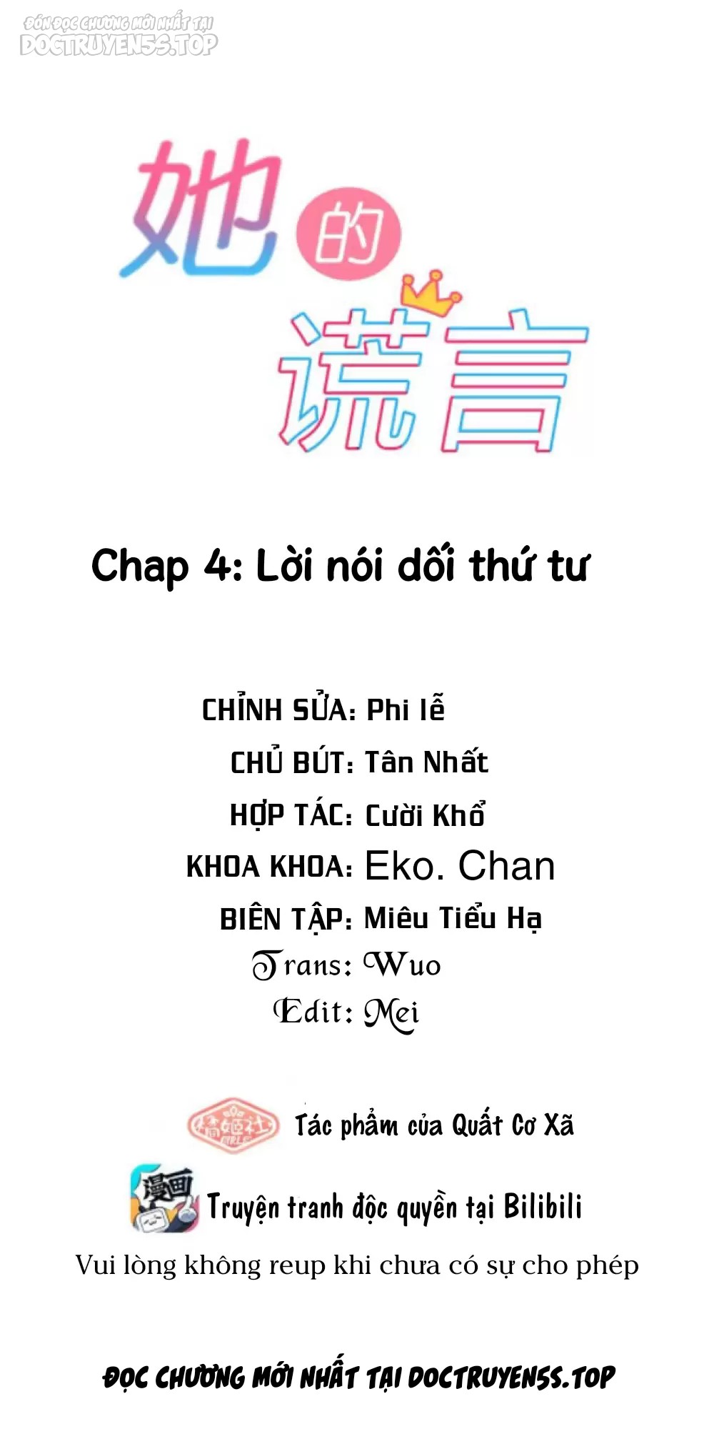 lời nói dối của cô ấy chapter 4 3