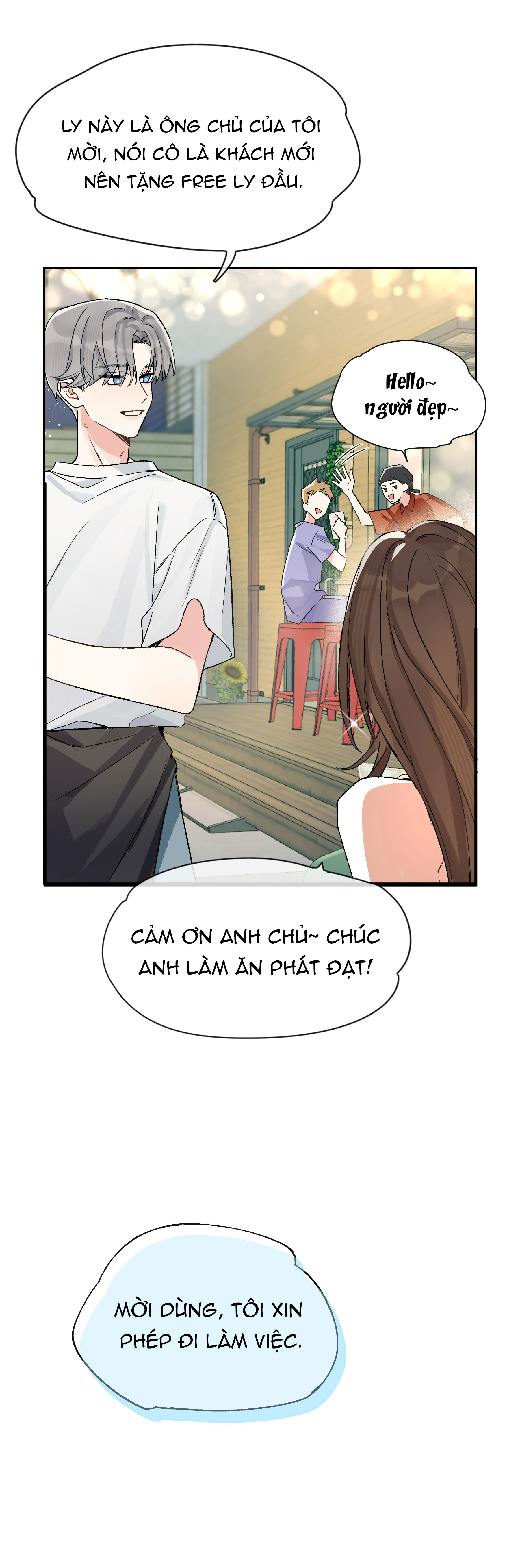 hôm nay anh đã chịu lộ tẩy chưa? chapter 2.1 17