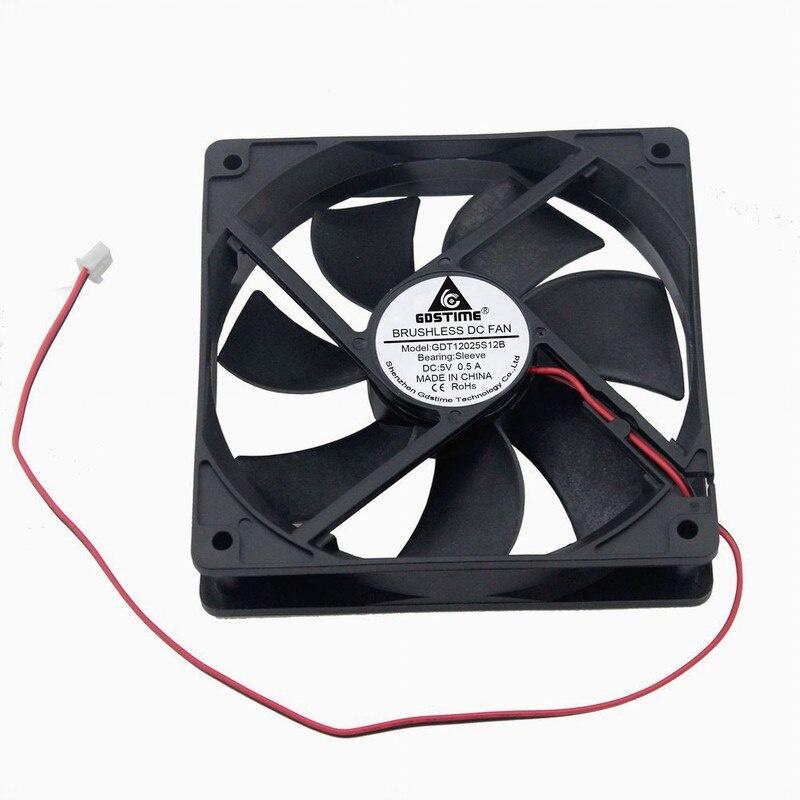 1 Pcs Gdstime DC 1V High RPM 10RPM 1Pin 11mm*11mm*11mm 1111 Brushless Computer Cases Cooling Fan 11mm Cooler 11cm