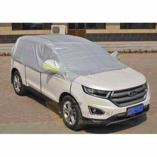 Bạt phủ nửa xe ô tô - Bạt trùm nóc xe hơi chống nóng, chống xước, chống mưa, cho các dòng xe 4 chỗ, 7 chỗ